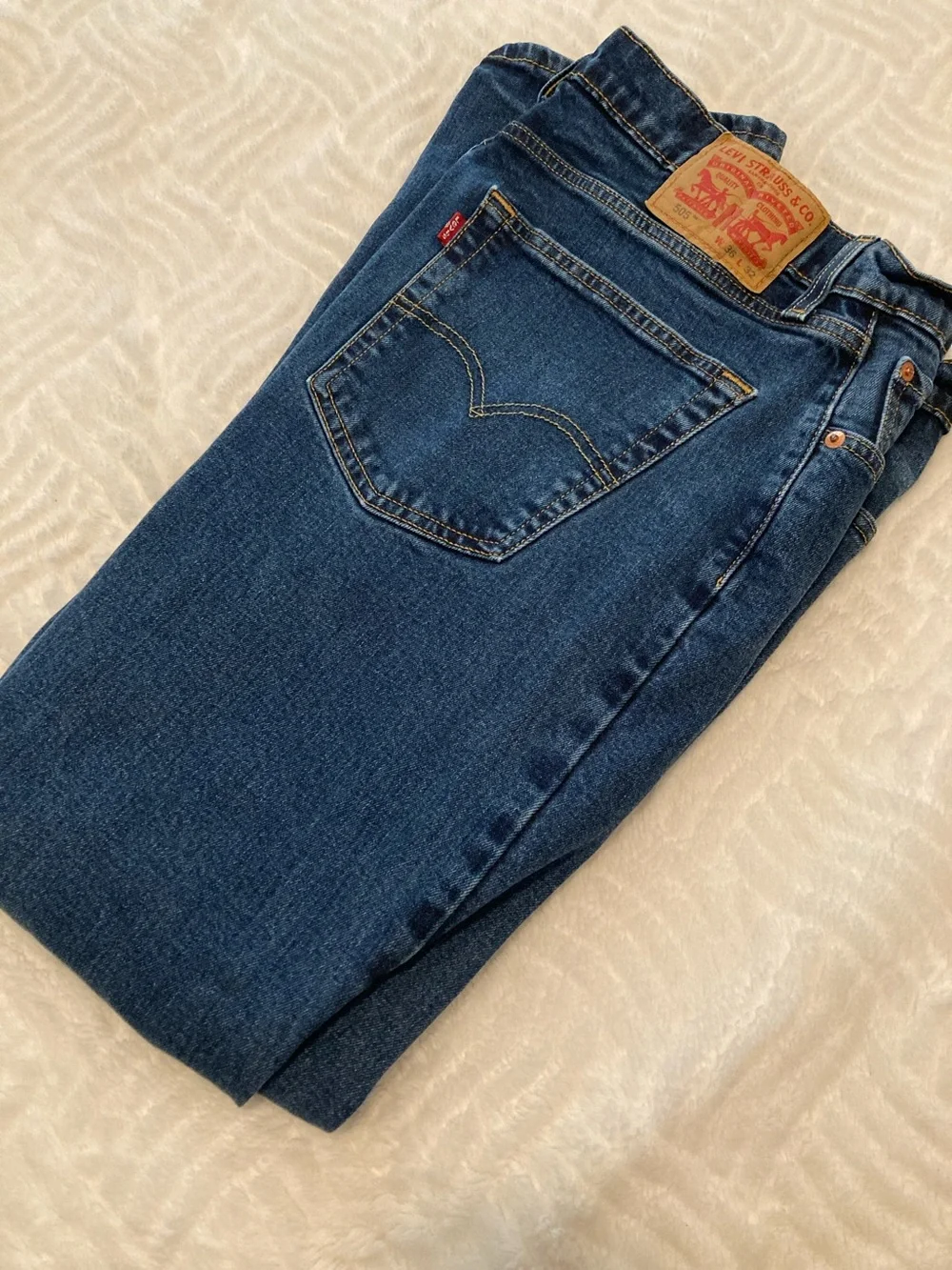 Levi's Men's Indigo Jeans with Signature Patch